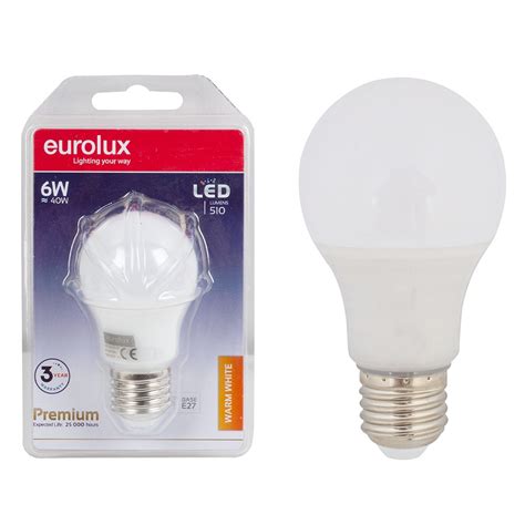 Eurolux Lamp Led W Es Ww Agrimark