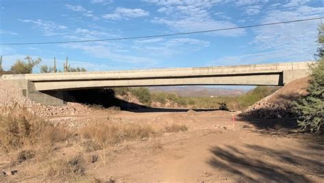 Queen Creek Bridge At El Camino Viejo Pinal County Government Free