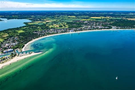 Luftbild Lübeck Ortsansicht von Timmendorfer Strand an der Sand