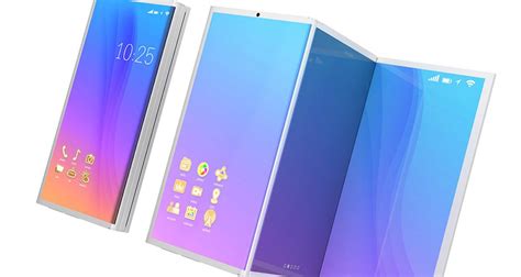 Samsung Galaxy X Concept Dun Smartphone Pliable En Images