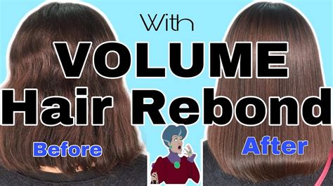 Hair Rebonding With Volume Detailed Step By Step By Aldrenized Youtube