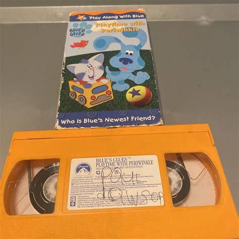 Blues Clues Playtime With Periwinkle VHS Grelly USA