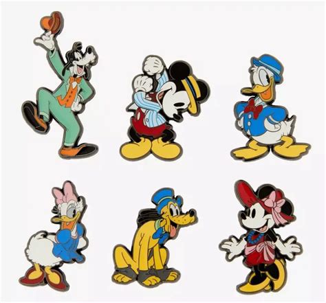 Loungefly Disney Dapper Character Blind Box Pin Set At Hot Topic Disney Mouseketeer