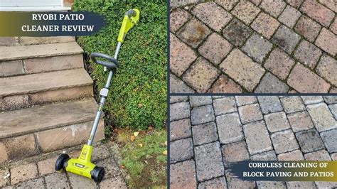 Ryobi Patio Cleaner Review And Demo Ad Review Youtube