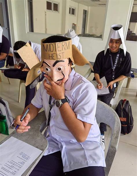 Anti Cheating Hats During Exams Go Viral In The Philippines News Photos Gulf News