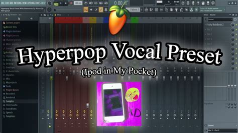 Now Free Hyperpop Vocal Preset With Harmonies By Ninoo Ipod In My