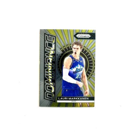 Lauri Markkanen Panini Prizm Dominance Nba Basketball Card