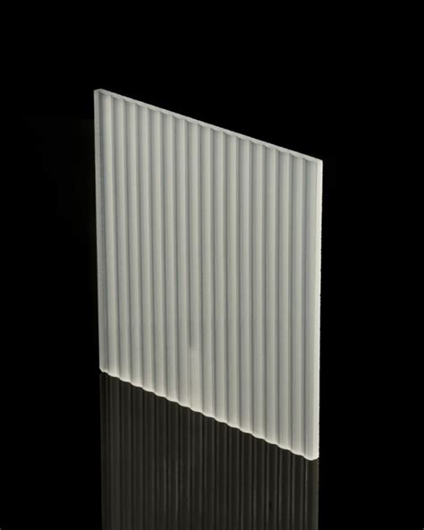 Mm Reeded Opal Acrylic Sheet Cut To Size