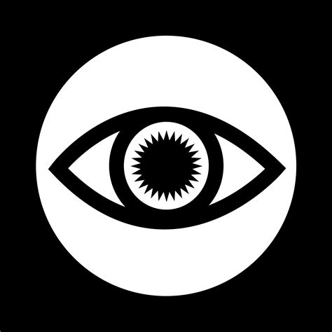 Icono De Signo De Ojo Vector En Vecteezy