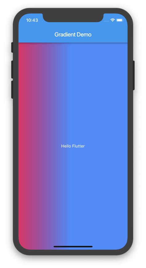 Flutter Gradient