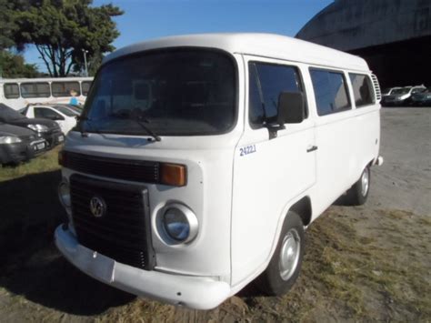 Leil O Online Vw Kombi Branca Alco Gasol Frota