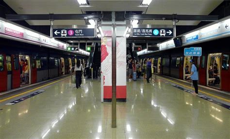 Platform level of a MTR station. | Download Scientific Diagram