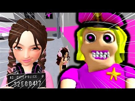 ROBLOX ESCAPE DA POLICIAL GIRL PRISON RUN Obby YouTube