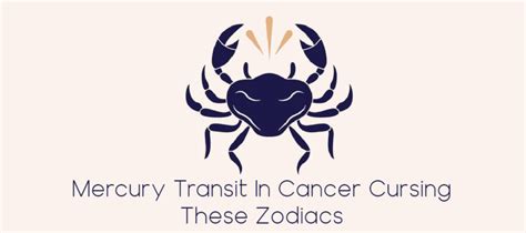 Mercury Transit In Cancer Know About Fortunate Unfortunate Zodiacs