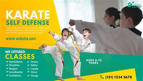 Kids Martial Arts Lessons Ad Template Postermywall