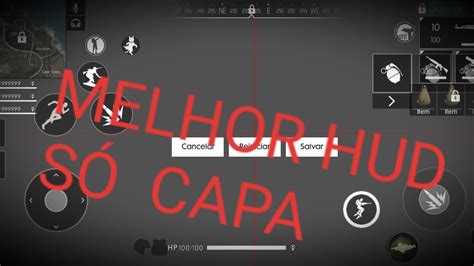 Melhor Hud Personalizado E Sensibilidade Para Subir Capa No Free Fire