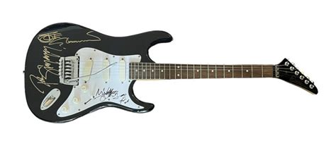 The Clash Signed Electric Guitar Charitystars