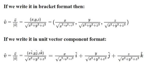 Unit Vector Formula - TRUNG TÂM GIA SƯ TÂM TÀI ĐỨC - HOTLINE: 091 6265 673