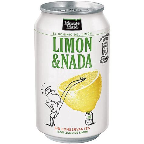 Minute Maid Limón Nada Lata 33 cl