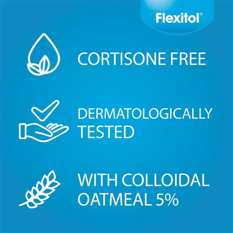 Flexitol Natural Derma Treatment Eczema And Dermatitis Cream 5 Colloidal Oatmeal 2 11 Fl Oz