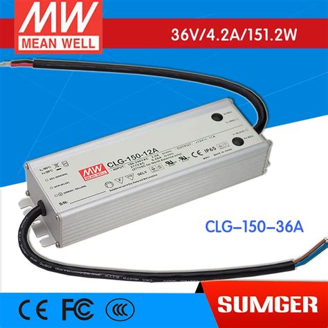 CB MEAN WELL Original CLG 150 36A 36V 4 2A Meanwell CLG 150 36V 151 2W