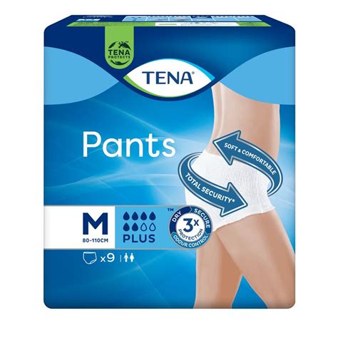 Buy Tena Pants Plus Medium 9 Pack Online At Chemist Warehouse