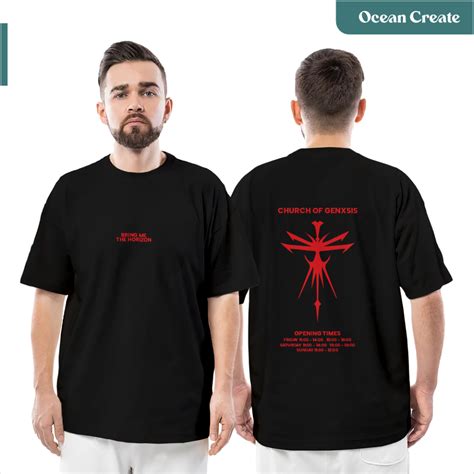 Jual Kaos Bring Me The Horizon BMTH Amen GENXSIS OceanCreate