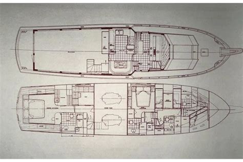 1988 Hatteras 67 Cockpit Motor Yacht A 67 Ft Yacht Floor Plan And