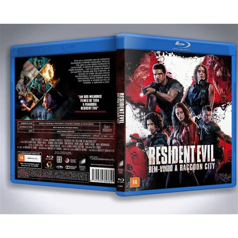 Blu Ray Resident Evil Bem Vindo A Raccon City Personalizado