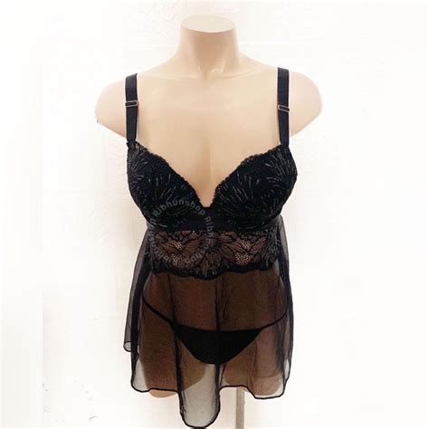 Jual La Senza Original Sexy Lingerie Push Up Babydoll Size M Shopee Indonesia