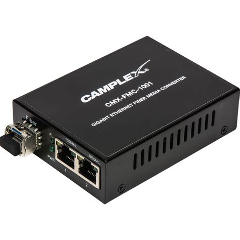 Camplex Gigabit Ethernet Fiber Converter CMX-FMC-1001 B&H Photo