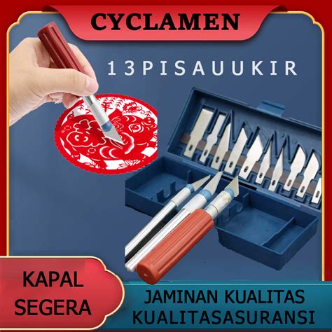 Jual 13 In 1 Multifungsi Seni Ukir Pisau Ukir Kerajinan Seni Alat Set