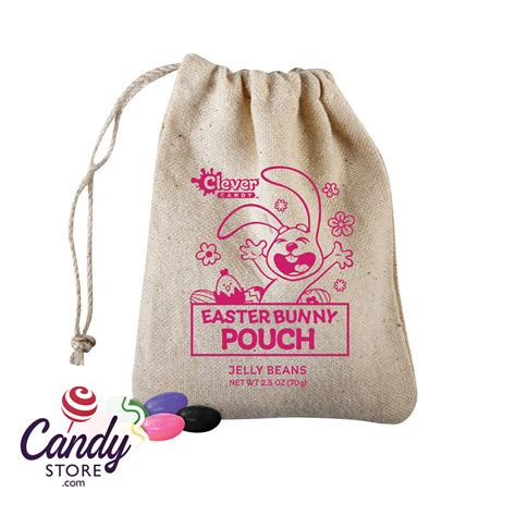 Easter Bunny Jelly Beans 12ct Pouches - CandyStore.com