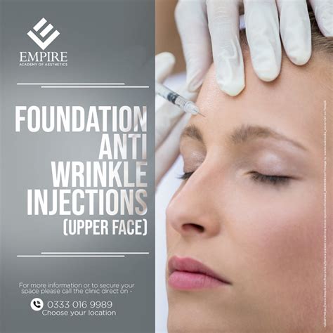 Foundation Anti Wrinkle Injections Course Empire