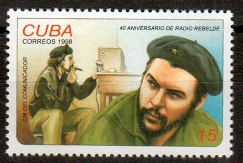 CUBA Sc 3904 RADIO REBELDE Ernesto Che Guevara 1998 MNH Caribbean