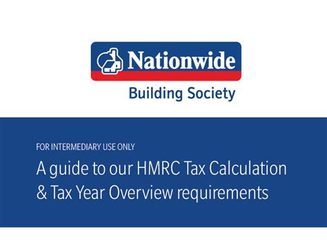 A Guide To Our HMRC Tax Calculation Tax Year Overview Requirements 1