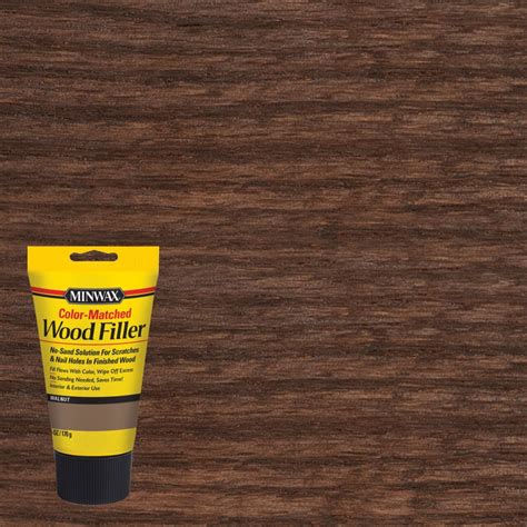 Minwax Color-Matched 6-oz Walnut Wood Filler at Lowes.com