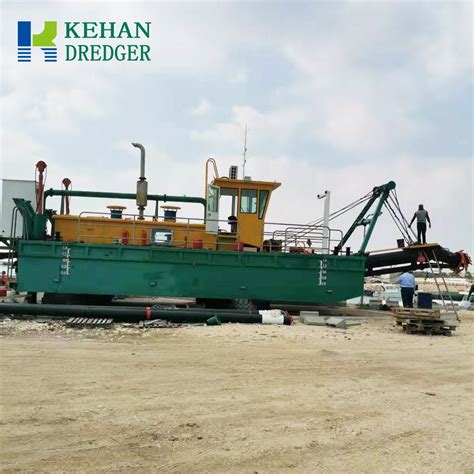 8 Inch Sand Dredger Canal Channel Dredging Machine For Small Dredge