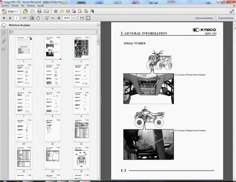 Kymco MXU 250 - Workshop Repair Manual - Wiring Diagrams