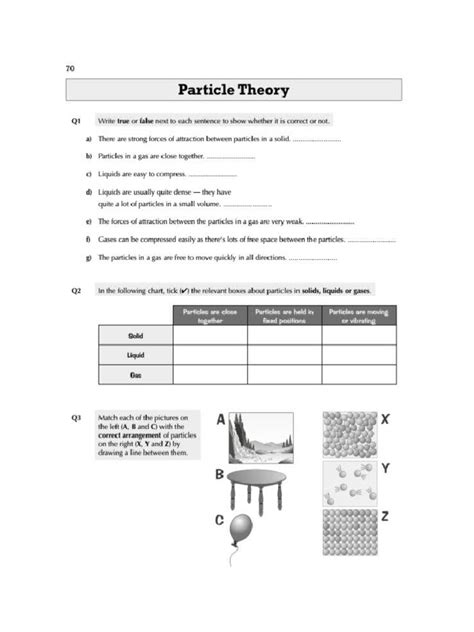 Y7 Revision States Of Matter Pdf