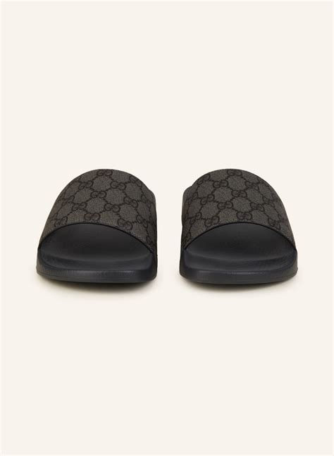 GUCCI Slides in 8713 grey/black