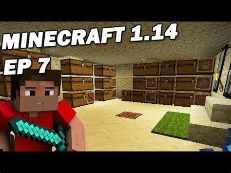 Minecraft Survie 2019 Construction de la salle des coffres et énorme