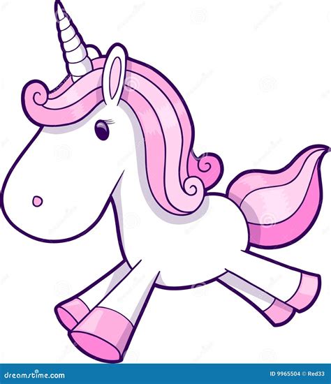 Pink Unicorn Vector Stock Images Image 9965504