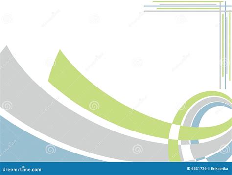 Business Template Stock Vector Illustration Of Blank 6531726