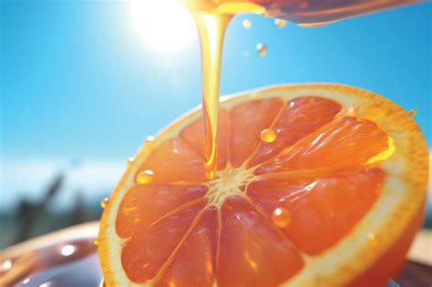 Un Mont N De Naranjas Cuelgan De Un Rbol Con Gotas De Agua Sobre Ellas