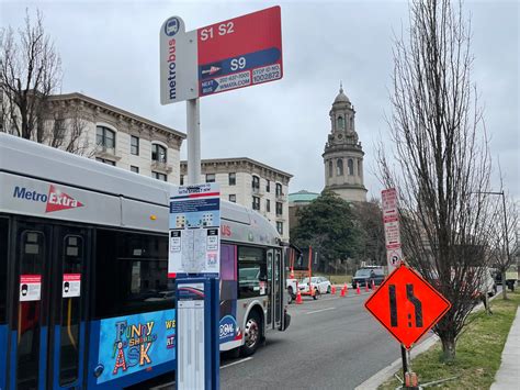 Construction Begins On 16th Street Bus Lanes In DC | DCist