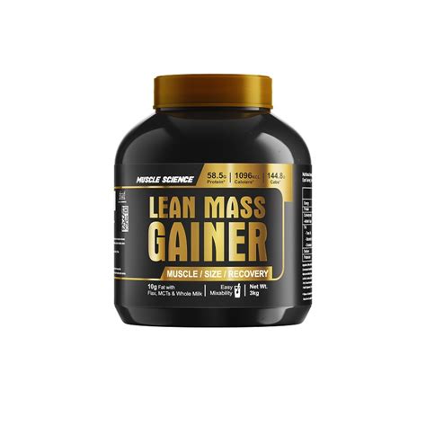 Muscle Science Lean Mass Gainer | Fit4Life Mart