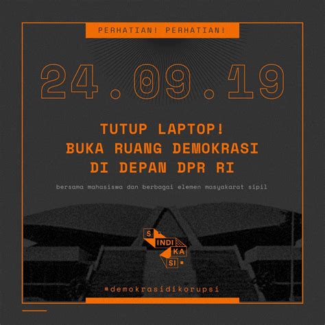 Serikat Sindikasi On Twitter Besok Ketemu Langsung Dpr Ya Jangan