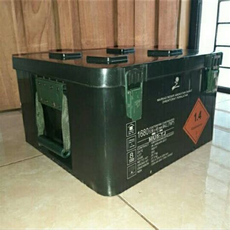 Jual Box Kotak Peluru Multifungsi Bekas Ori Pindad Murah Shopee Indonesia