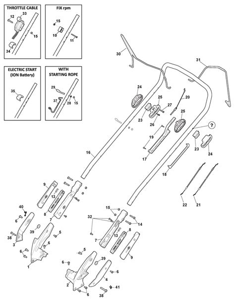 381005243 0 MAIN HANDLE BASE Lawn Turfcare Machinery Parts